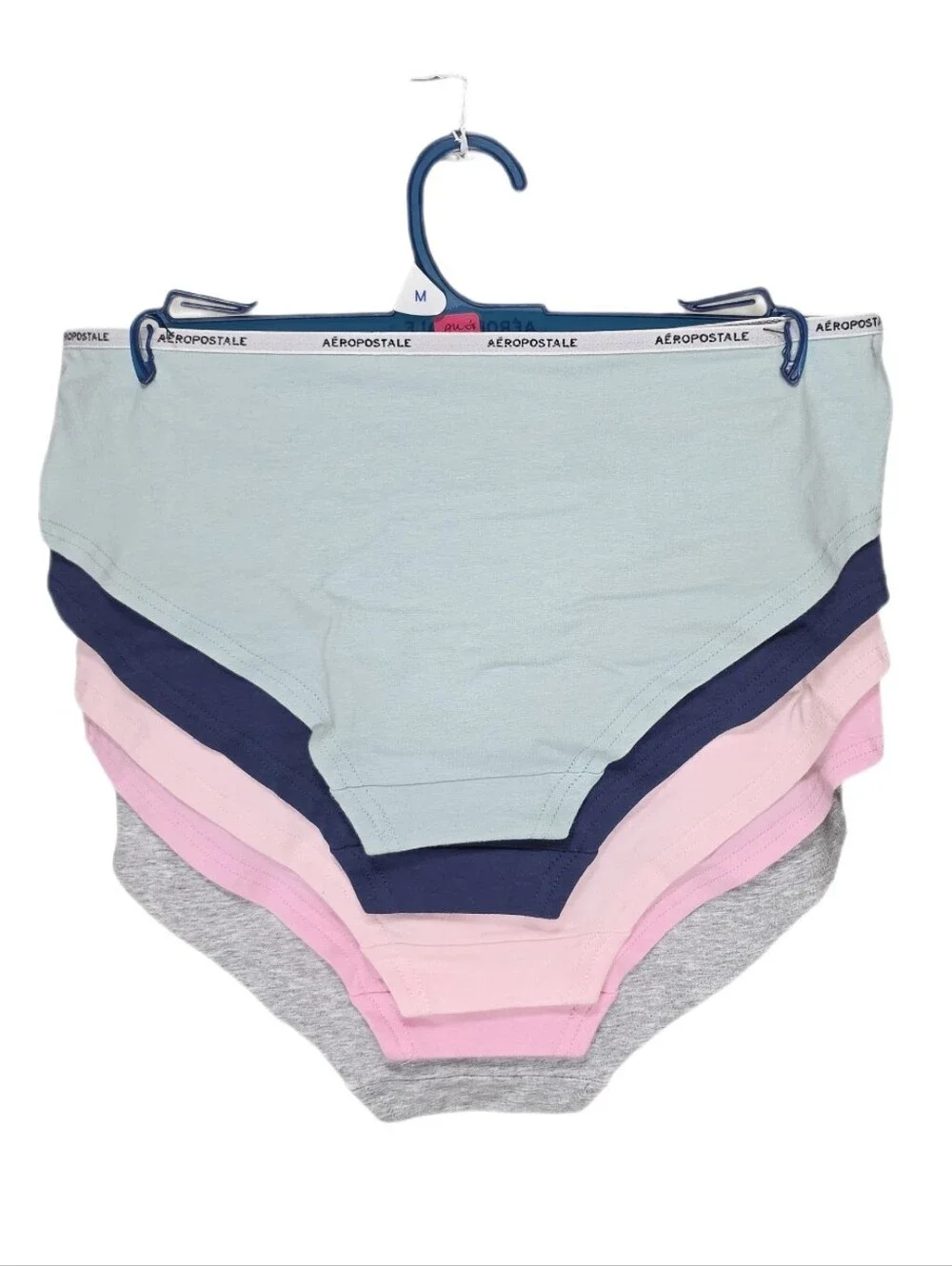 Aeropostale Women's Cheeky Hipster Hiphugger Underwear Panties 5-Pack M